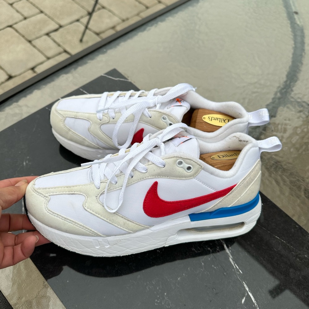 Nike Air Max Dawn White Blue Red Forrest Gump Men's Shoe Size 7 Youth View 5